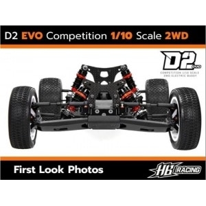 HB204240 HB RACING D2 Evo 1/10 Competition Electric Buggy 2wd