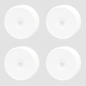 SW-BWH4 1:8 BUGGY DISH HARD WHEEL V4 WHITE 4PC