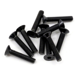 110107 Serpent 3x16mm Flat Head Screw (10)