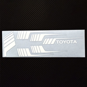 Z-B0225 Clean Stripes for 1987 Toyota Pickup (White)