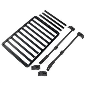 VVV-C1238 Roof Rails and Metal Roof Rack for Traxxas TRX-4 2021 Bronco (Style B)