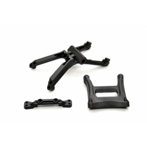 94082 MT Plus II Shock Front/ Rear Chassis Brace Set