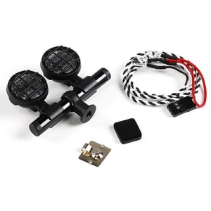 9368000062-0 1/10 Crawler/Truck Light Set with 2 LEDs (Black)