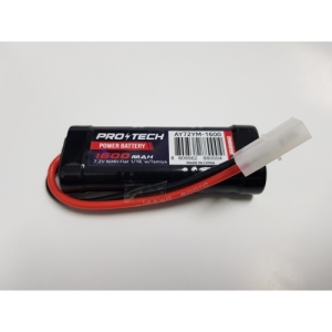 AY72YM-1600 NEW-AY72YM-1600 7.2V 1600mAh NiMH Flat 1/18, w/Tamiya