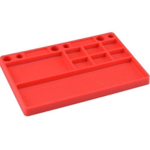 (파트 트레이) JConcepts Rubber Parts Tray (RED)