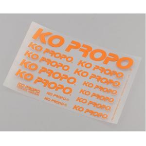 KO79057 KO Propo Factory Decal (Transferable) Neon Orange