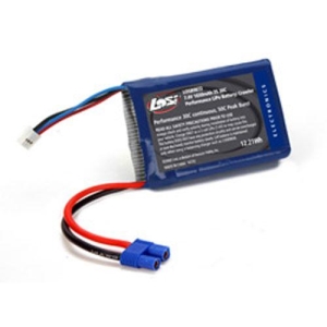 LOSB9872 7.4V 1650mAh 2S 30C LiPo: Crawlers