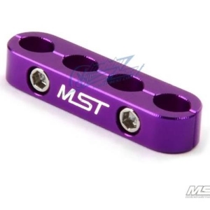 820069P Alum. 4 wires clamps (purple)