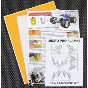 Micro Pro Flames Paint Mask Kit (무늬용 마스킹 테이프)