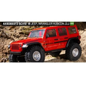 AXI03003T2 SCX10 III Jeep JL Wrangler w/Portals 1/10th RTR Orange