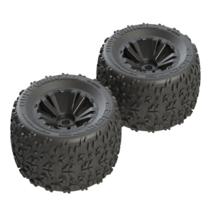 AR550013 Copperhead MT 6S Tire/Wheel Glued Blk (2)&amp;nbsp;&amp;nbsp;