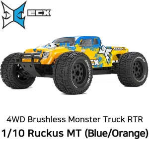 Ruckus 1/10 4wd Brushless Monster Truck (AVC시스템 장착/DX2E 조종기포함)