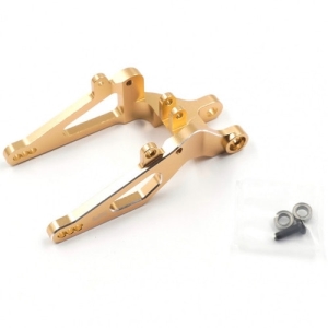 KYMC-002GD  Aluminum Rear Swing Arm Gold for Kyosho 1/8 Motorcycle (Hanging On Racer) (교쇼 바이크 스탠드)