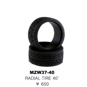 KYMZW37-40 MINI-Z RACING RADIAL TIRE 40