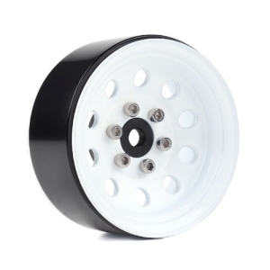 R30243 1.9 CN08 Steel beadlock wheels (White) (4)