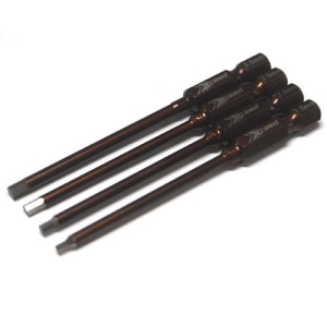 XCEED106441 Power Tool Tip Set 4 pcs - Allen Wrench 1.5 /2.0 / 2.5 / 3.0 x 80mm - 전동공구팁 4종셋트