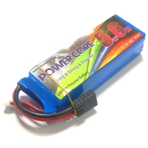 PC-111560040SOFT POWER CORE Li-po Battery 11.1v 3S1P 5600mah 40c (TRX 짹) 사이즈 : 128 x 44 x 31mm,소프트케이스