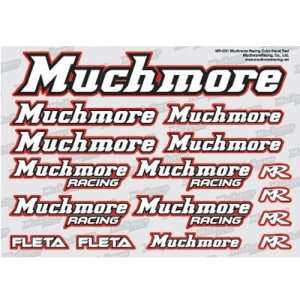 MR-D21 Muchmore Racing Color Decal Red