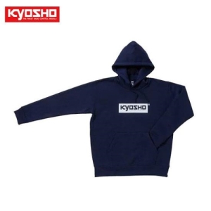 KYKOS-PK01NV-LL KYOSHO Box Logo Hoodie (Navy/LL)