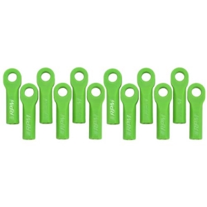 80514 Traxxas Long Rod Ends R11; Green