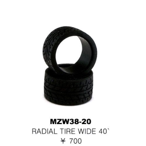 KYMZW38-20 MINI-Z RACING RADIAL TIRE 20