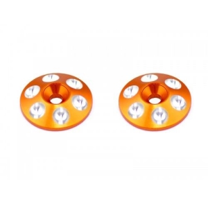 AM-030101 Alu Rear Wing Shims (Orange) (2)