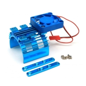 TRC/HY00019B Aluminum Motor Heat Sink w/Fan 50*40*42 Blue
