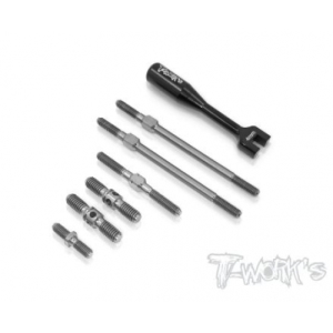 TB-170 64 Titanium Turnbuckle Set For Serpent 988 Viper