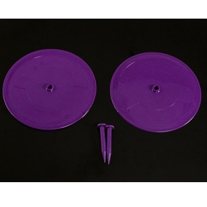 9353000058 Radio Control Car Track Drift Markers Purple 2 x 200mm (드리프트 마커)