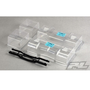 AP6252-00 1:8 Trifecta Lexan Clear Wing for 1:8 Scale Buggy &amp; Truck