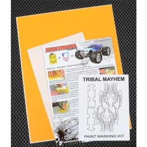 M042L Tribal Mayhem Paint Mask Kit (무늬용 마스킹 테이프)