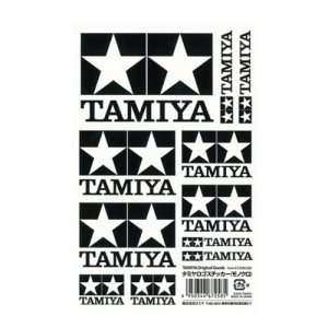 67258 Tamiya Logo Stickers Mono