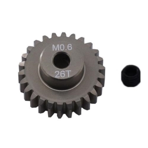 DTG01C20T 7075 Hard Coated M0.6 Pinions Gear - Ti Gold for 20T