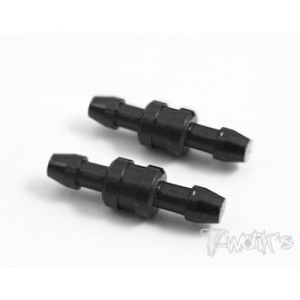 TO-039BK Aluminum Fuel Tube Stopper 2pcs.