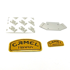 1:10 스케일 악세서리 메탈 스티커 Camel Trophy Metal Sticker 트라이얼 악세서리