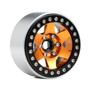 R30221 1.9 CN05 Aluminum beadlock wheels (Orange) (4)