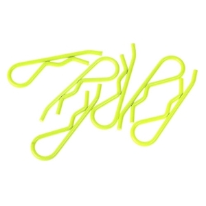 103118 Body clip 1/8 - fluorescent yellow (6)
