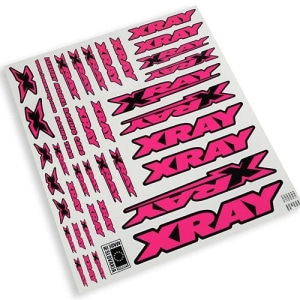 397314 XRAY Sticker For Body - Neon Red