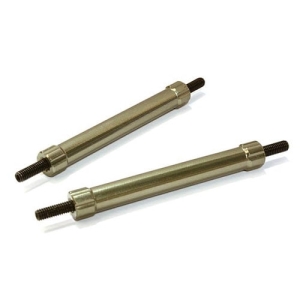 C26682GUN Billet Machined 55mm Aluminum Linkages (2) M3 Threaded for 1/10 Scale Crawler