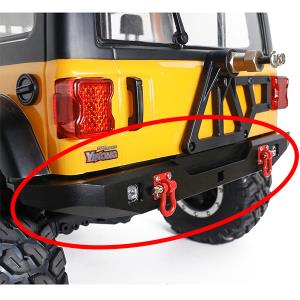 1:8 스케일 악세서리 YK4082  메탈 리어 범퍼 Metal Rear Bumper for YK4082 트라이얼 악세서리