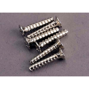 AX2649 Screws, 3x15mm countersunk self-tapping (6)