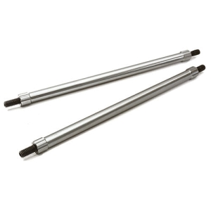 C28893GUN Billet Machined 125mm Aluminum Linkages (2) M4 Threaded for 1/10 Scale Crawler