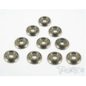 TA-004BR Aluminum M3 Hex. Socket Buttom Head Washer (Brown) 10pcs. (#TA-004BR)