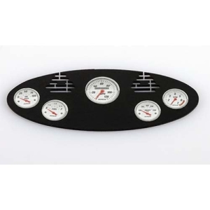Z-S0926 1/8 Black Instrument Panel with Instrument Decal Sheet (Style C)