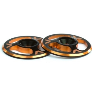 (1:8 ~ 1:10 공용) Triad Wing Buttons | Dual Black / Orange