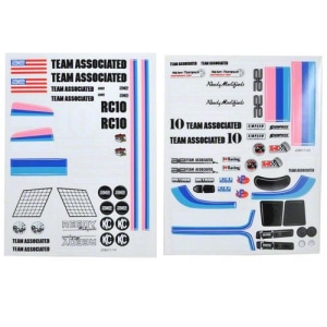 AA6866 RC10 Classic Decal Sheet