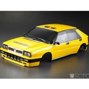 48385  Lancia Delta HF Integrale 16V Finished BodyYellow (Printed) Light buckets assembled