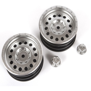 AXI43003 1.9 Method MR307 Hole Wheels, Satin Silver (2)