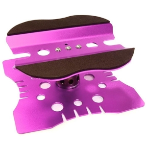 C26675PURPLE Universal Car Stand Workstation For 1/10 &amp; 1/8 Size (151x137x63mm) (Purple)