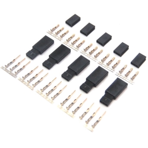 UP-AM1021A-5 FUTABA Servo Connector Set (Male &amp; Female 5pair/set)